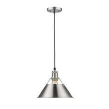  3306-M PW-PW - Orwell 10" Wide Medium Pendant in Pewter